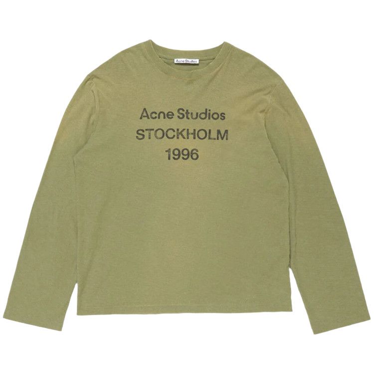 Футболка Acne Studios Logo 1996 Long-Sleeve T-Shirt, Olive Green
Футболка Acne Studios Logo 1996 Long-Sleeve T-Shirt, Olive Green