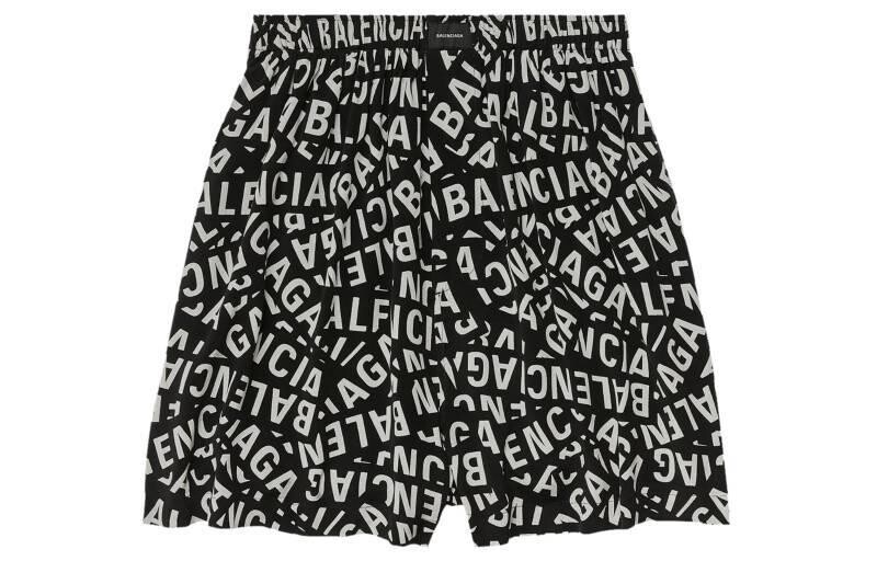 Шорты мужские Balenciaga с логотипом, черный / белый
Шорты мужские Balenciaga с логотипом, черный / белый