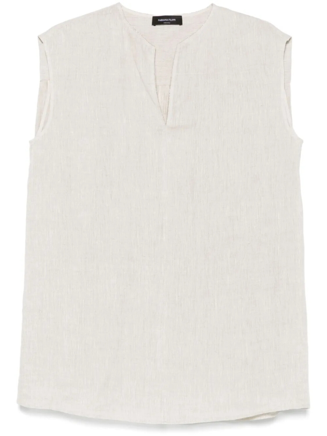 Льняная блузка Fabiana Filippi, серый
Льняная блузка Fabiana Filippi, серый