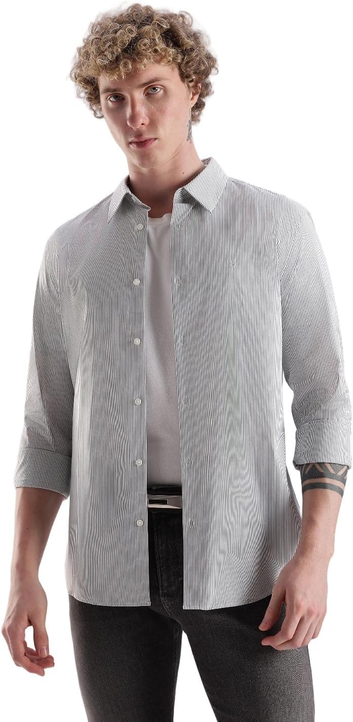 Мужская рубашка на пуговицах Calvin Klein, Brilliant White
Мужская рубашка на пуговицах Calvin Klein, Brilliant White