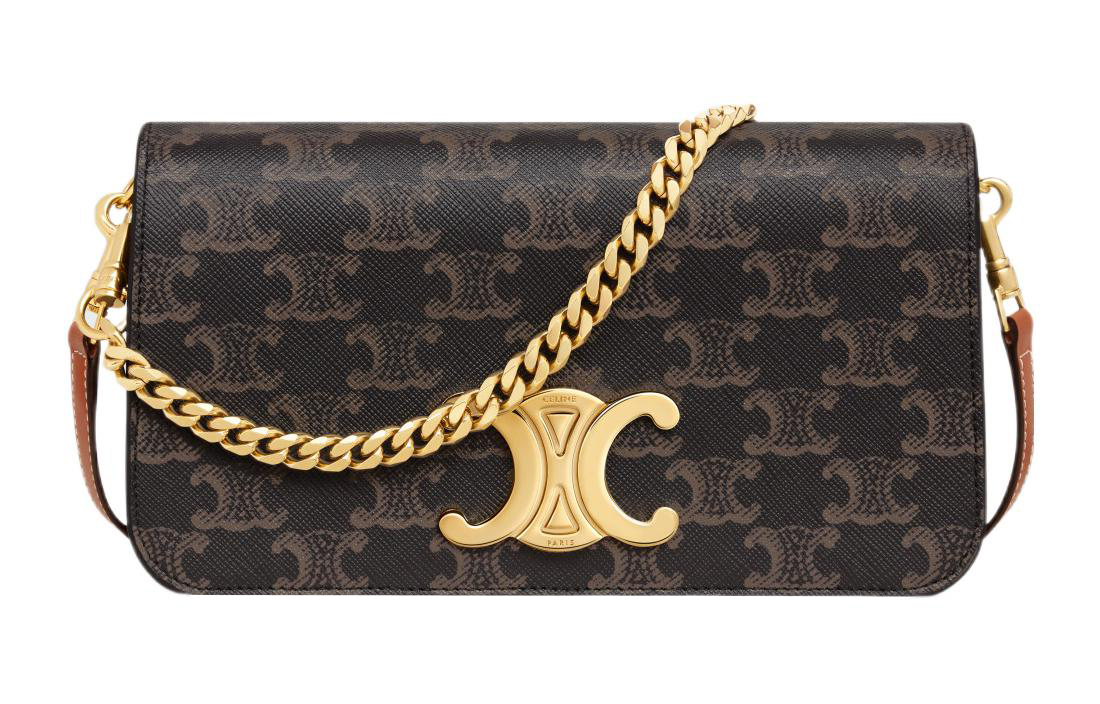 CELINE Кожаная мини-сумка через плечо
CELINE Кожаная мини-сумка через плечо