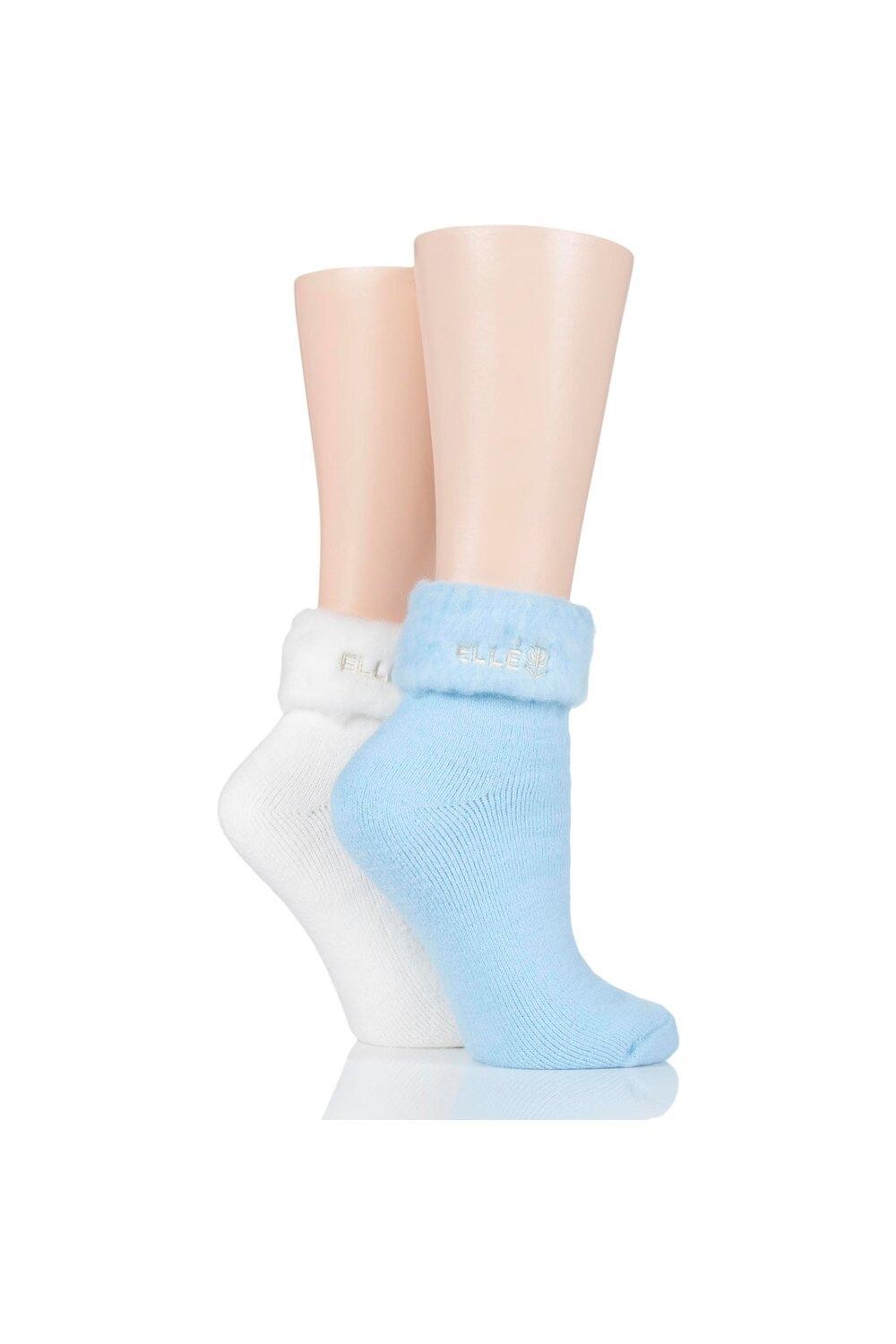 2 пары оригинальных уютных носков для кровати ELLE, синий
2 пары оригинальных уютных носков для кровати ELLE, синий