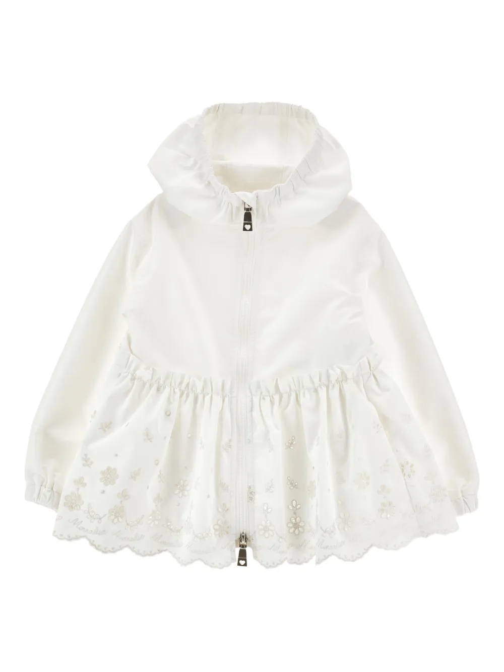 Куртка с капюшоном и цветочным декором Monnalisa, белый
Куртка с капюшоном и цветочным декором Monnalisa, белый