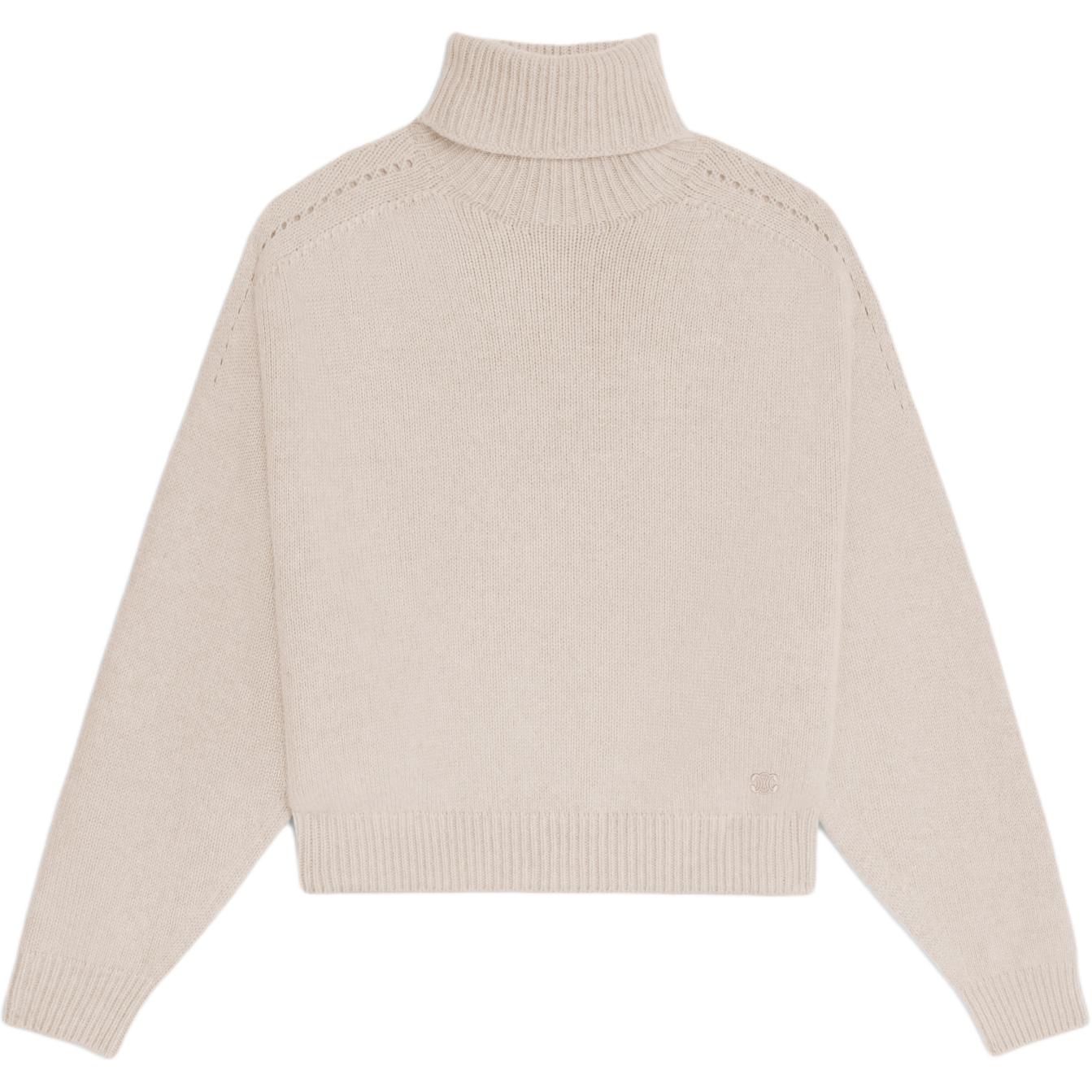 Вязаный свитер с высоким воротником Celine, oat
Вязаный свитер с высоким воротником Celine, oat