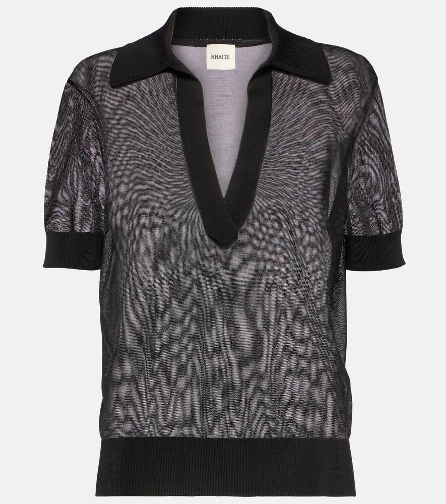 Джюлита джерси топ Khaite, Black
Джюлита джерси топ Khaite, Black
