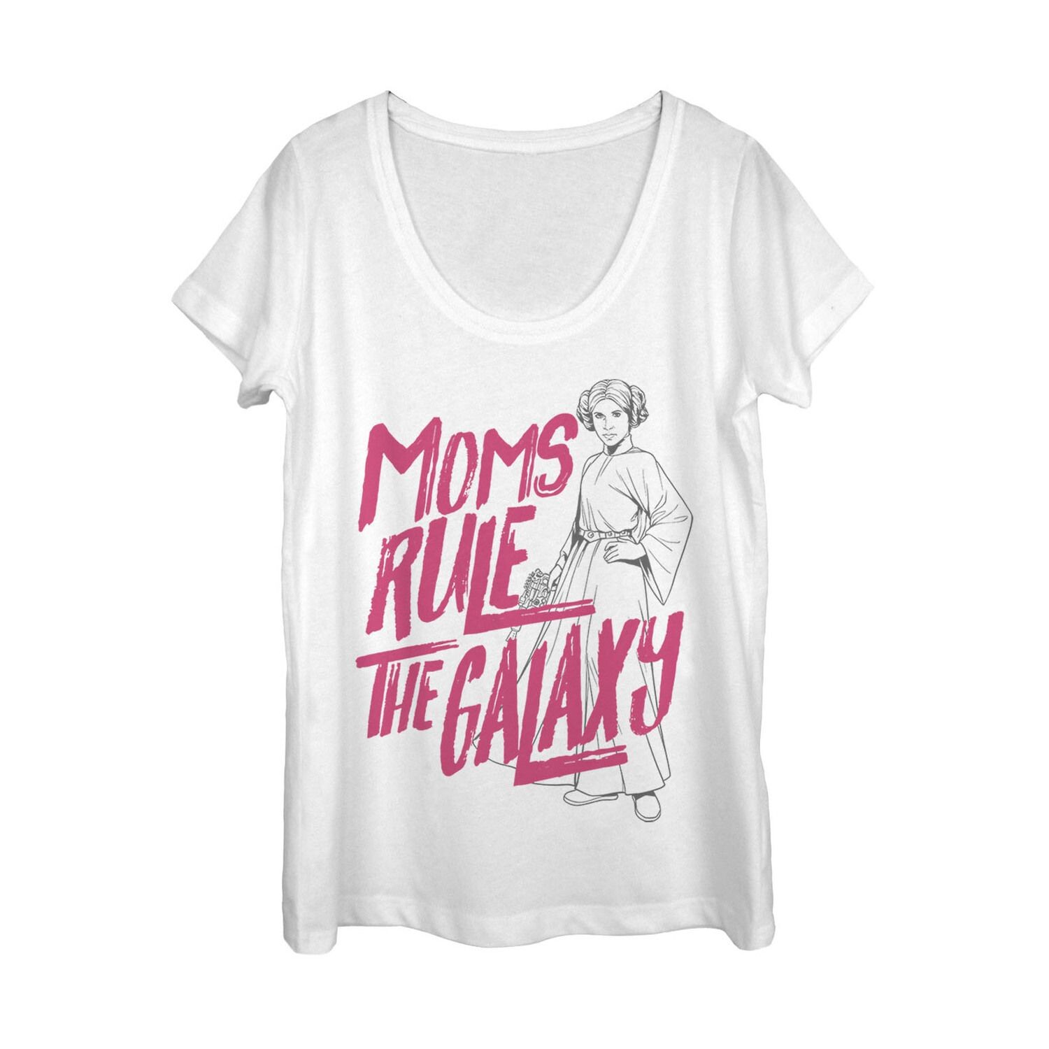 Футболка с рисунком принцессы Леи и принтом «Звездные войны» для юниоров Moms Rule The Galaxy Star Wars, белый
Футболка с рисунком принцессы Леи и принтом «Звездные войны» для юниоров Moms Rule The Galaxy Star Wars, белый
