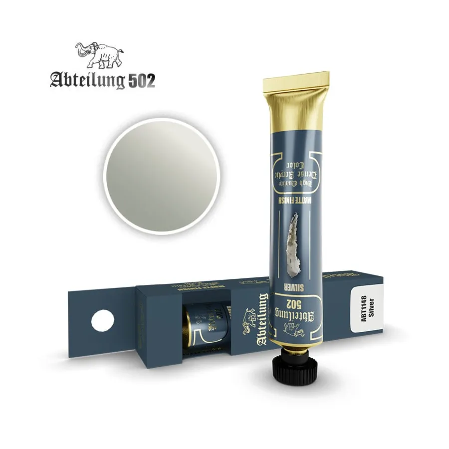 Матовая отделка — серебро, Abteilung 502 - Acrylics
Матовая отделка — серебро, Abteilung 502 - Acrylics