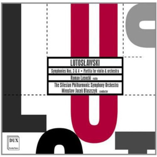 CD диск Lutoslawsli / Lasocki / Brozek / Spso / Blaszczyk: Symphony 3 & 4 / Partita for Violin & Orchestra
CD диск Lutoslawsli / Lasocki / Brozek / Spso / Blaszczyk: Symphony 3 & 4 / Partita for Violin & Orchestra