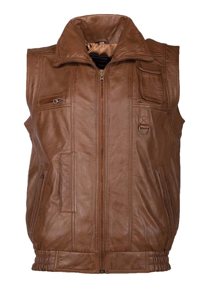 Жилет JCC Lederweste BigVest2, коричневый
Жилет JCC Lederweste BigVest2, коричневый