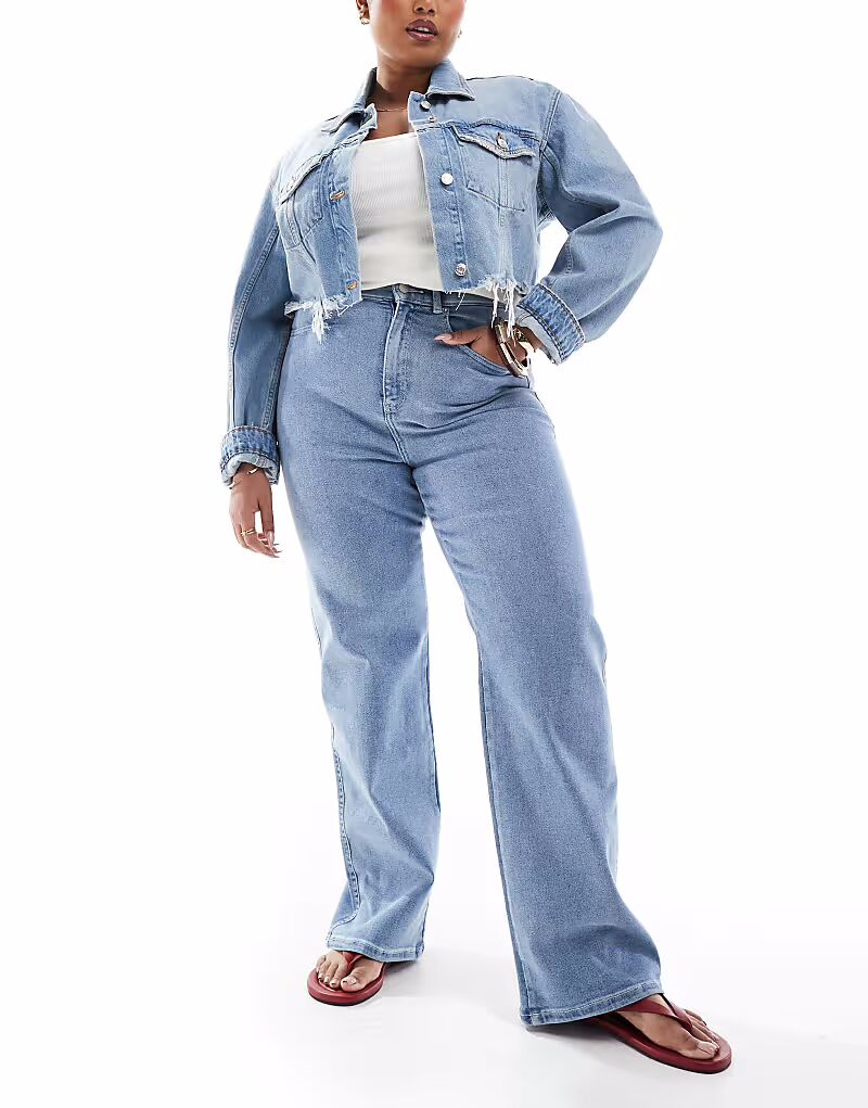 Джинсы Plus Moxy прямого кроя, светло-серого цвета, однотонные Dr Denim Plus
Джинсы Plus Moxy прямого кроя, светло-серого цвета, однотонные Dr Denim Plus