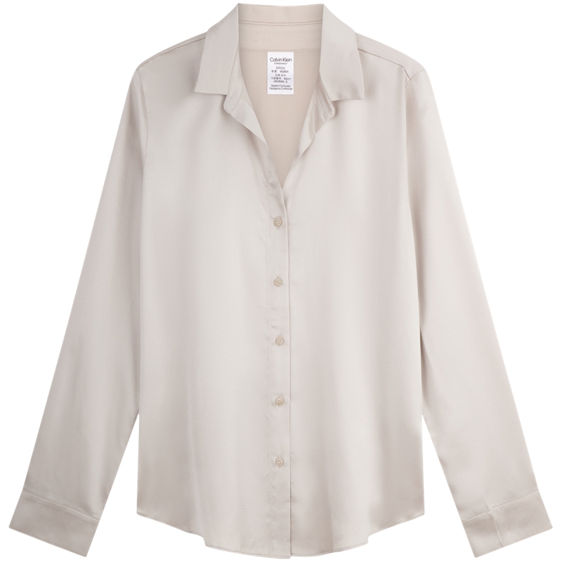 CALVIN KLEIN Пижамная блуза женская бежево-абрикосовая, PEA-Бежевый абрикос
CALVIN KLEIN Пижамная блуза женская бежево-абрикосовая, PEA-Бежевый абрикос