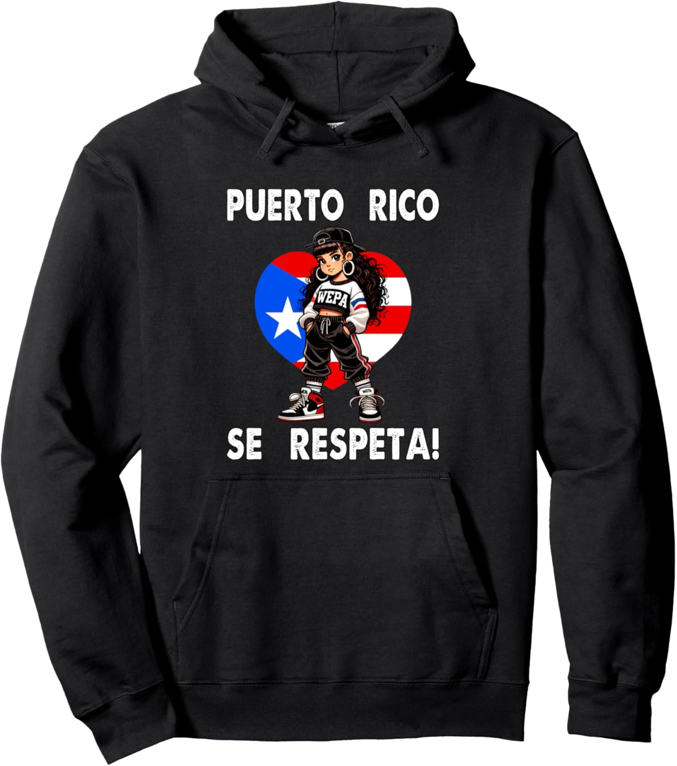 Толстовка с капюшоном Puerto Rico Se Respeta Wepa Heart Boricua Flag Protest Puerto Rico Se Respeta Collection, More Here, черный
Толстовка с капюшоном Puerto Rico Se Respeta Wepa Heart Boricua Flag Protest Puerto Rico Se Respeta Collection, More Here, черный