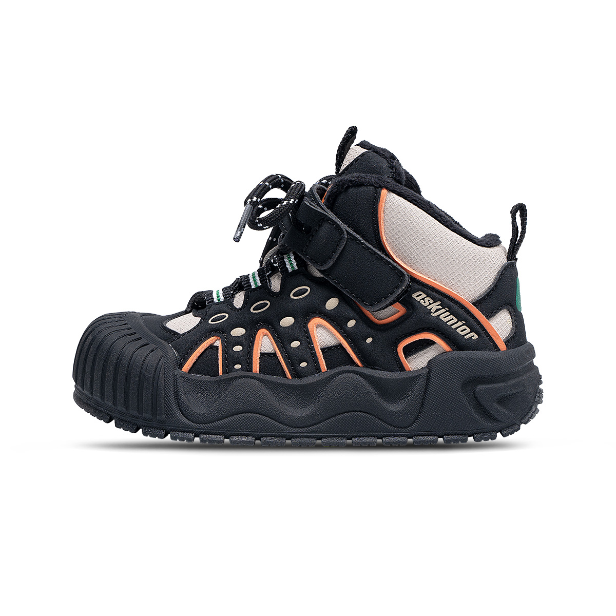 Непромокаемые утепленные противоскользящие повседневные детские кроссовки Kids' с поддержкой стопы ASK, черный
Непромокаемые утепленные противоскользящие повседневные детские кроссовки Kids' с поддержкой стопы ASK, черный