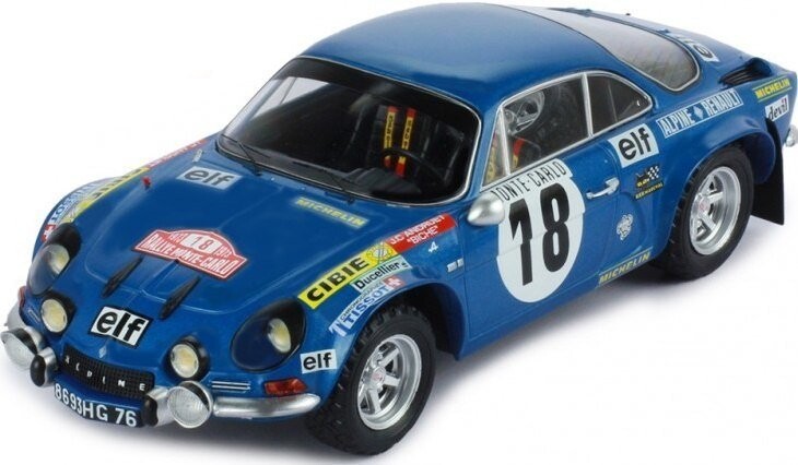 Alpine Renault A110 #18 JC Andruet Модель Ixo 1:24
Alpine Renault A110 #18 JC Andruet Модель Ixo 1:24