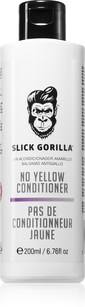 Кондиционер без желтизны для светлых и мелированных волос Slick Gorilla, 200 мл
Кондиционер без желтизны для светлых и мелированных волос Slick Gorilla, 200 мл