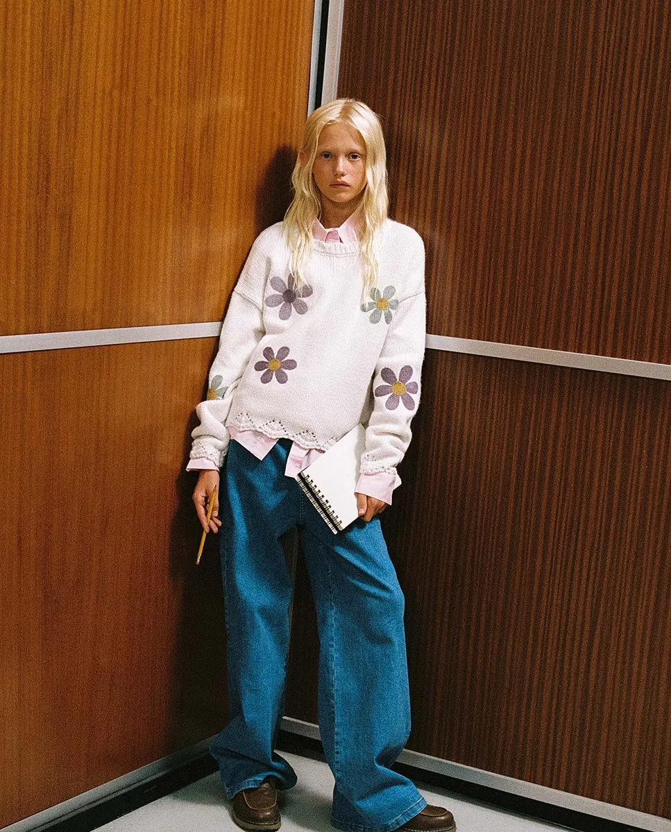 Джинсы в морском стиле Sfera, синий 
Джинсы в морском стиле Sfera, синий