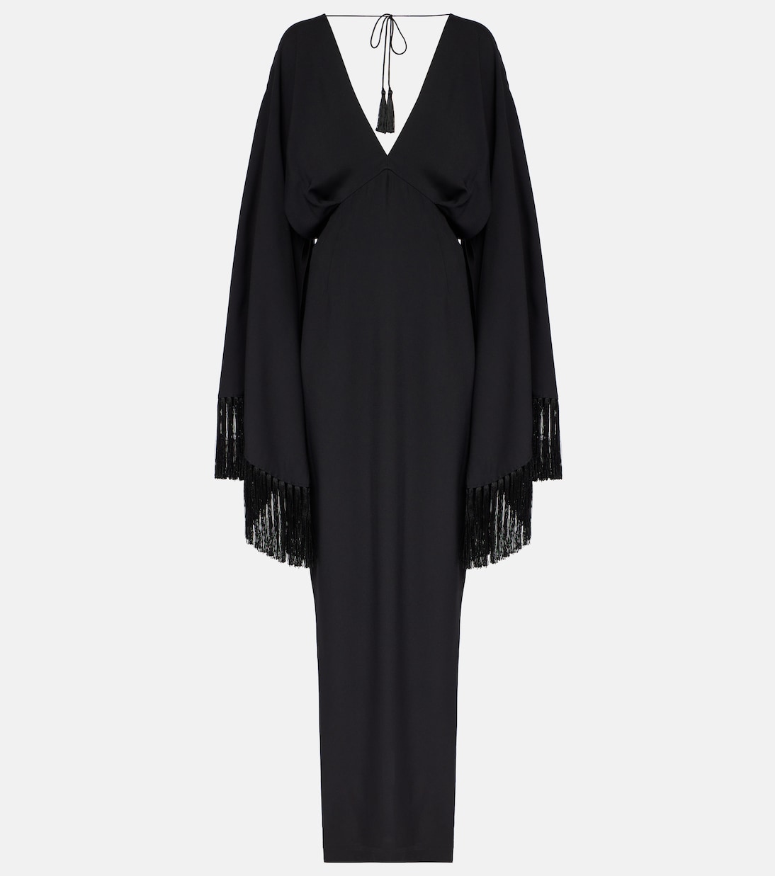 Креповое платье Magnifique с бахромой Taller Marmo, черный
Креповое платье Magnifique с бахромой Taller Marmo, черный
