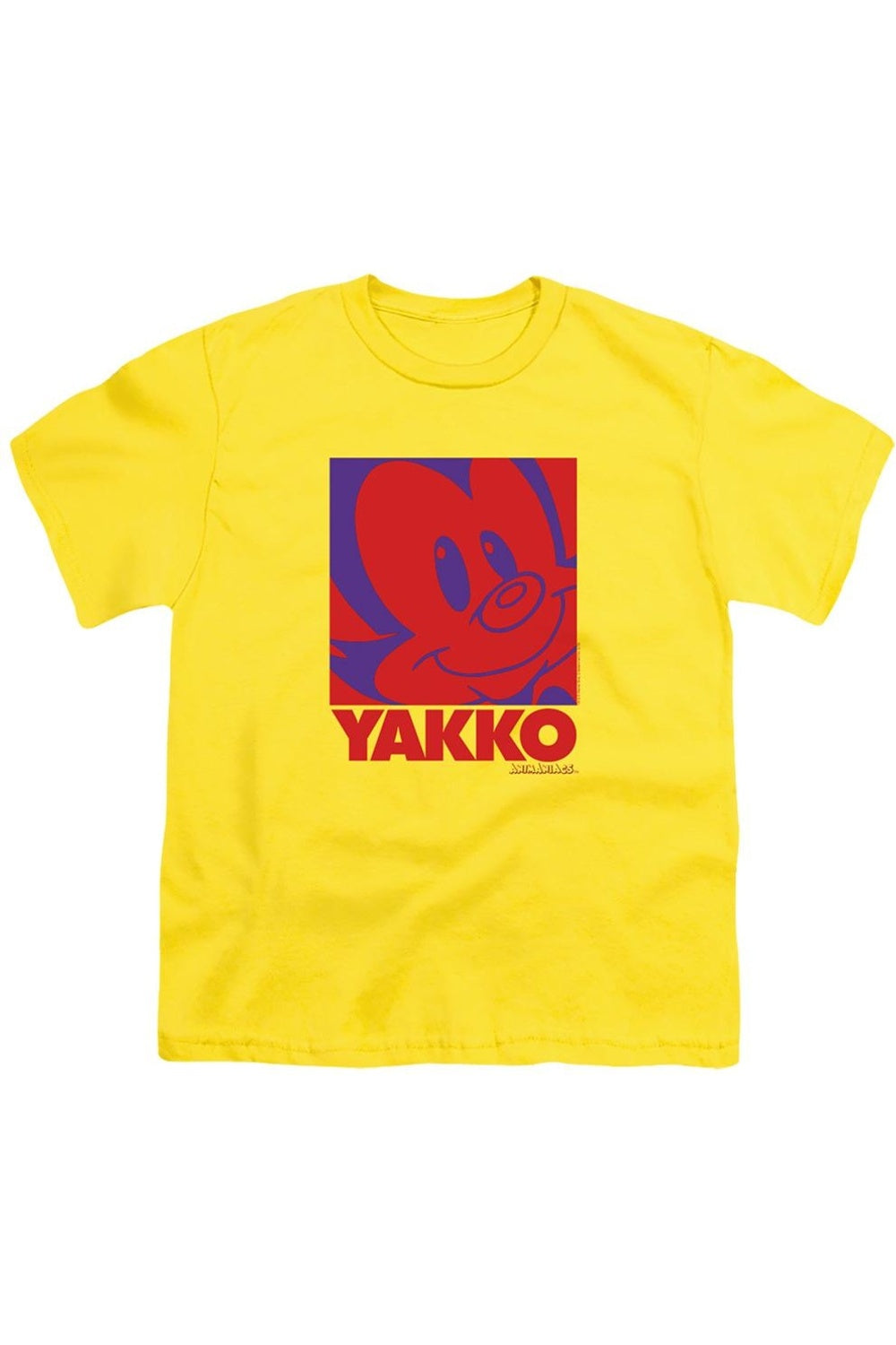 Футболка Yakko из Animaniacs с коротким рукавом для детей Gildan, желтый
Футболка Yakko из Animaniacs с коротким рукавом для детей Gildan, желтый