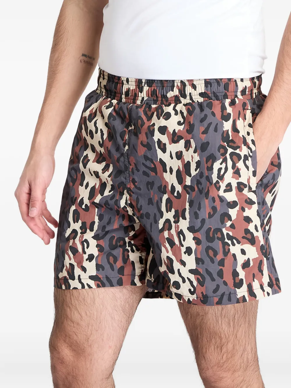 Городские плавки-шорты с леопардовым принтом Patta, коричневый
Городские плавки-шорты с леопардовым принтом Patta, коричневый