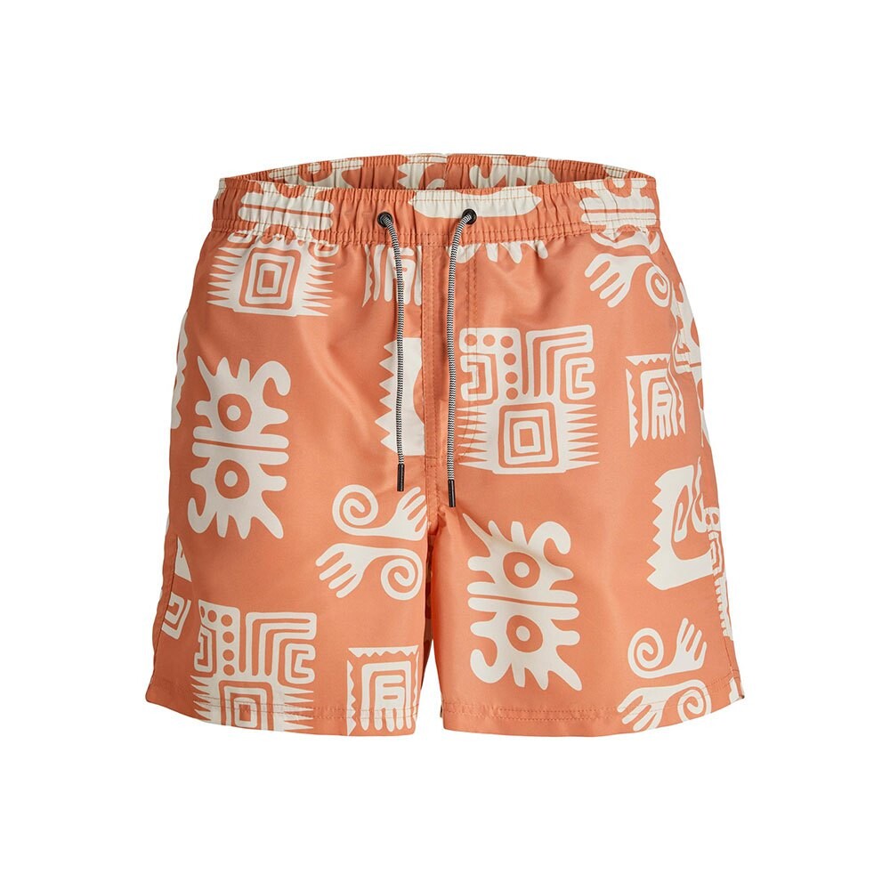 Шорты для плавания Jack & Jones Fiji Oceanday Swimming Shorts, оранжевый 
Шорты для плавания Jack & Jones Fiji Oceanday Swimming Shorts, оранжевый