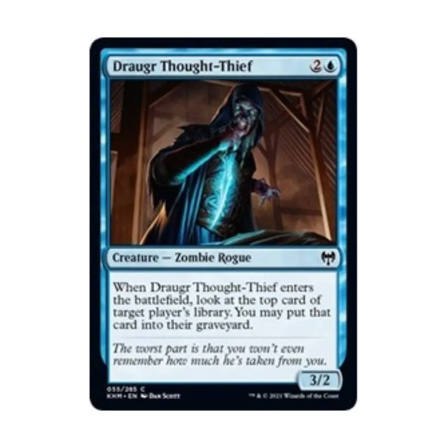 CCG Драугр Похититель мыслей (клавиша C), MTG - Kaldheim
CCG Драугр Похититель мыслей (клавиша C), MTG - Kaldheim
