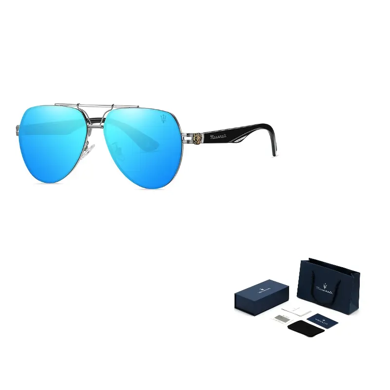Авиаторские солнцезащитные очки для мужчин plate and metal tr90 Maserati
Авиаторские солнцезащитные очки для мужчин plate and metal tr90 Maserati