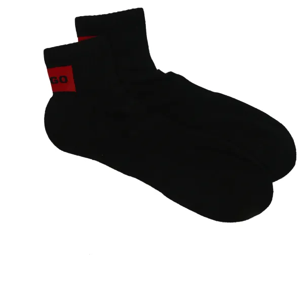 Комплект из 2 носков в рубчик с этикеткой cc Hugo, черный
Комплект из 2 носков в рубчик с этикеткой cc Hugo, черный