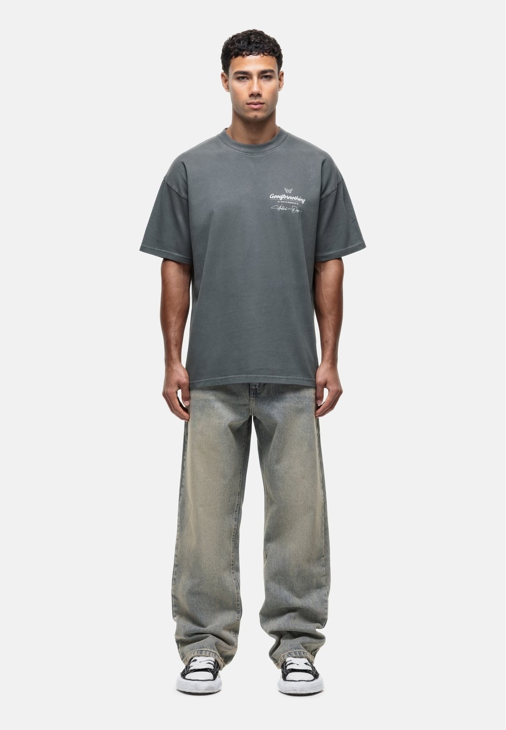 Футболка с принтом Good For Nothing, серый
Футболка с принтом Good For Nothing, серый