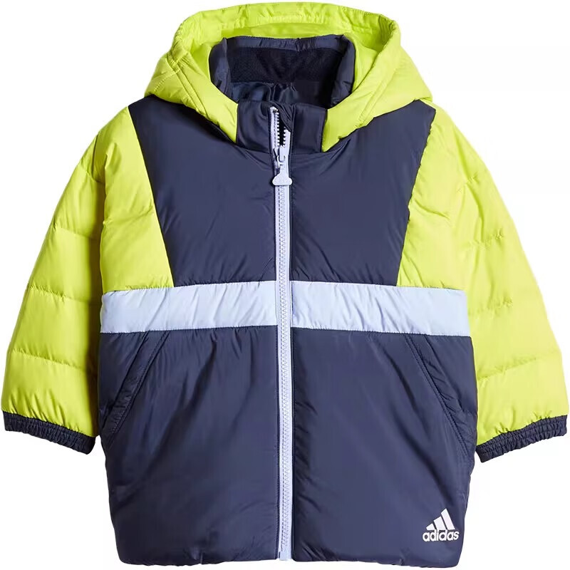Куртка Adidas Colorblock Primegreen Down Hooded, серый/желтый
Куртка Adidas Colorblock Primegreen Down Hooded, серый/желтый