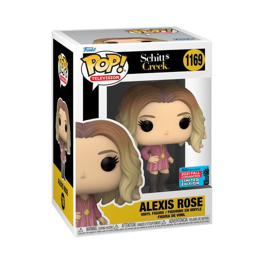 Funko POP! Телевизор, коллекционная фигурка, Schitt's Creek, Alexis Rose, Limited Edition
Funko POP! Телевизор, коллекционная фигурка, Schitt's Creek, Alexis Rose, Limited Edition