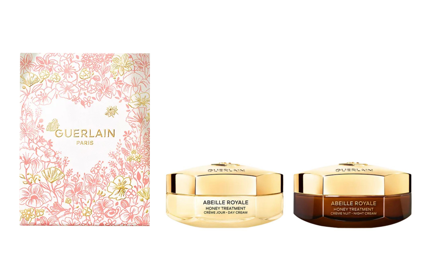 GUERLAIN Набор кремов JIAOLAN Emperor Bee Essence Day Cream & Night Cream для увлажнения и питания 50мл+50мл
GUERLAIN Набор кремов JIAOLAN Emperor Bee Essence Day Cream & Night Cream для увлажнения и питания 50мл+50мл