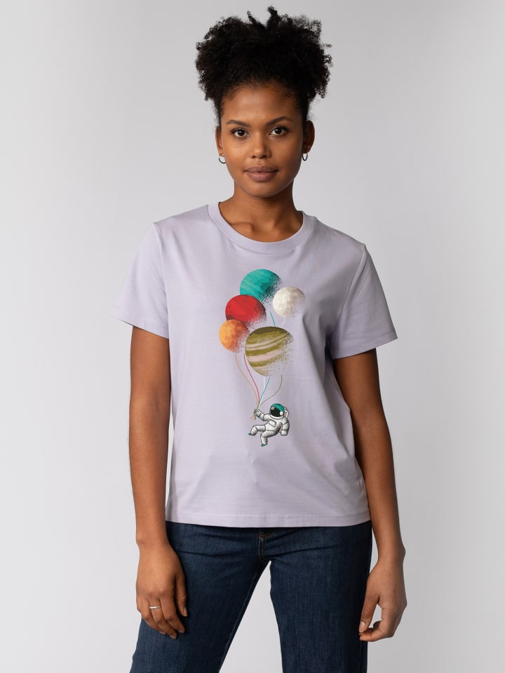 Футболка Balloon Spaceman цвета лаванды wat Apparel
Футболка Balloon Spaceman цвета лаванды wat Apparel