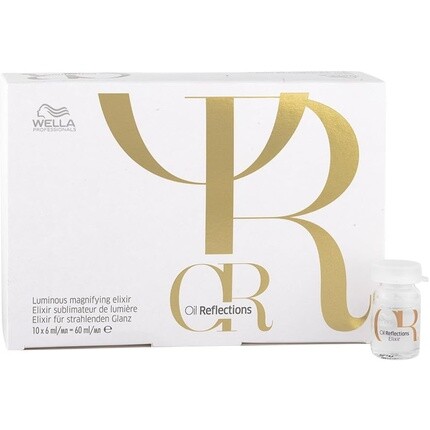 Oil Reflections Светящийся увеличительный эликсир 6 мл, Wella
Oil Reflections Светящийся увеличительный эликсир 6 мл, Wella