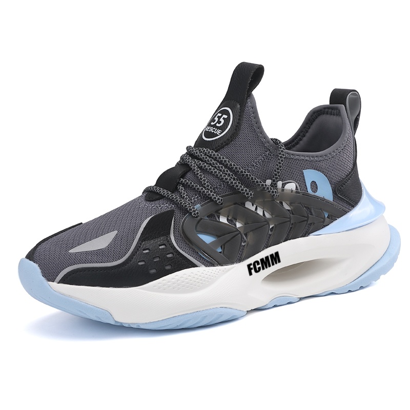 Баскетбольные кроссовки с противоскользящей подошвой, износостойкие, детские FCMM, серый/синий
Баскетбольные кроссовки с противоскользящей подошвой, износостойкие, детские FCMM, серый/синий