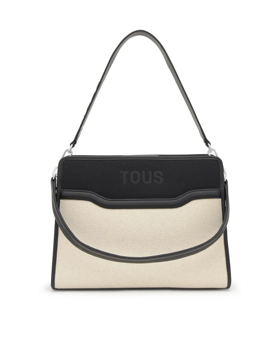 Средний многофункциональный плечевой рюкзак Audree Canvas Tous, черный
Средний многофункциональный плечевой рюкзак Audree Canvas Tous, черный