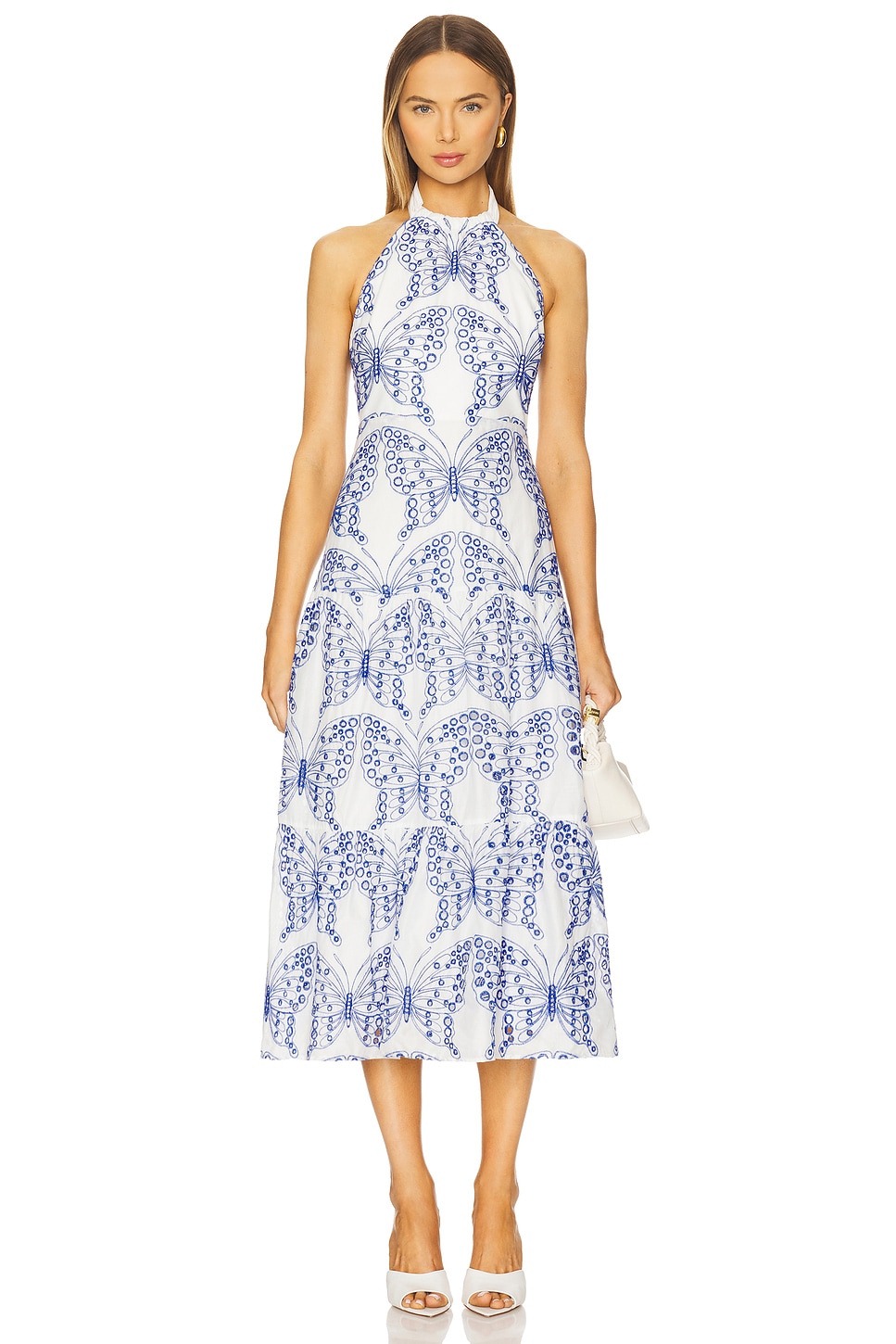 Платье с вышивкой "бабочка" Hayden от Milly, white & blue
Платье с вышивкой "бабочка" Hayden от Milly, white & blue