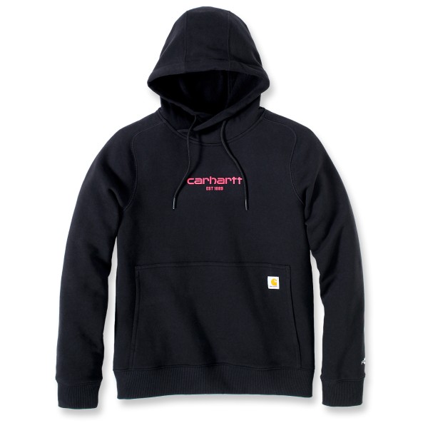 Женская легкая толстовка Force с капюшоном Carhartt, черный 
Женская легкая толстовка Force с капюшоном Carhartt, черный