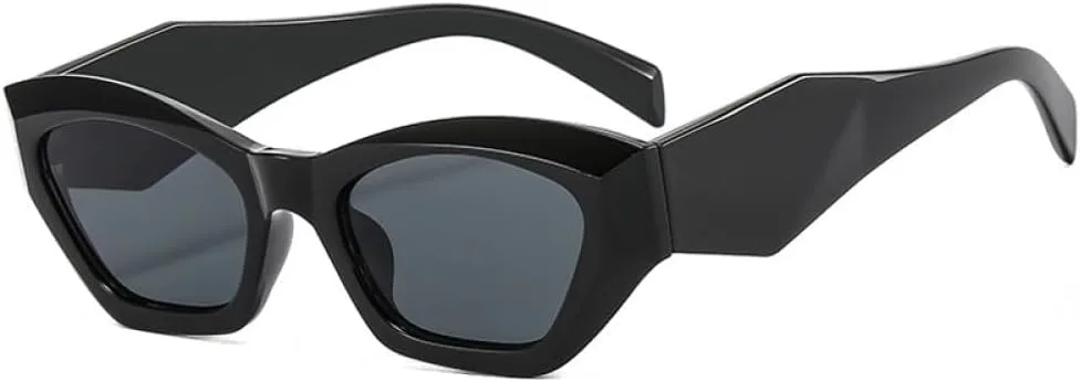 Модные солнцезащитные очки неправильной формы «кошачий глаз» для женщин, винтажные, розово-фиолетовые, с защитой от УФ-излучения UV400, для мужчин LXLHWN, Black Grey
Модные солнцезащитные очки неправильной формы «кошачий глаз» для женщин, винтажные, розово-фиолетовые, с защитой от УФ-излучения UV400, для мужчин LXLHWN, Black Grey