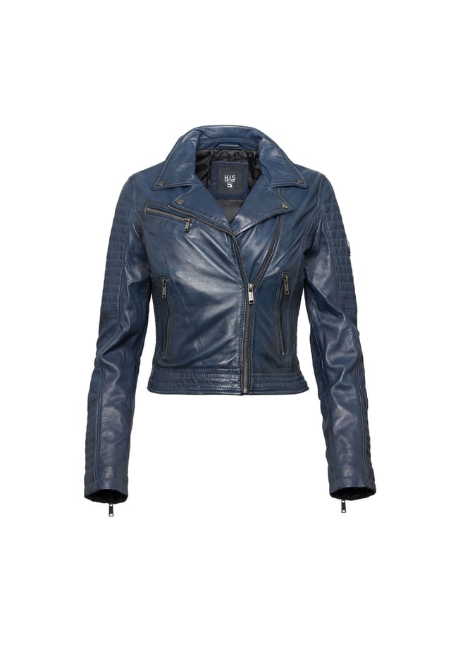 Кожаная куртка H.I.S, синий
Кожаная куртка H.I.S, синий