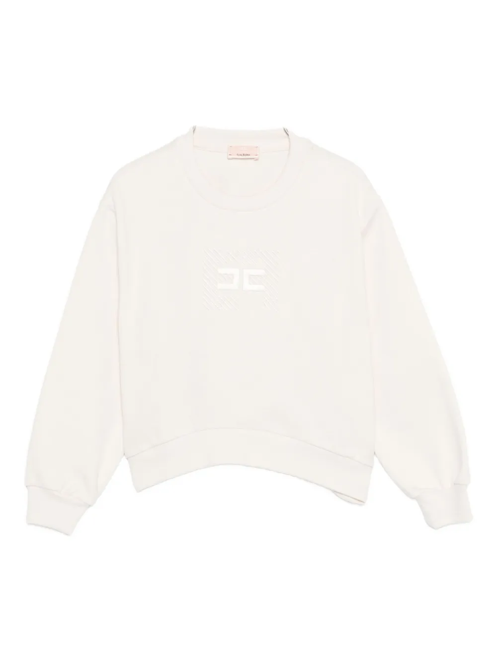 Хлопковая толстовка с вышитым логотипом Elisabetta Franchi La Mia Bambina, нейтральный
Хлопковая толстовка с вышитым логотипом Elisabetta Franchi La Mia Bambina, нейтральный