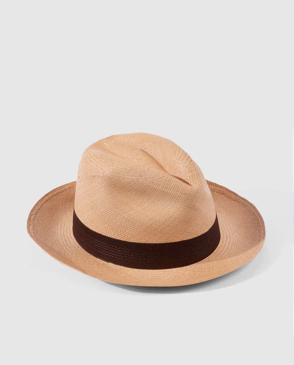 Panamania Мужская классическая нормальная панама бежевого цвета с коричневой повязкой на голову Panamania Hats, бежевый
Panamania Мужская классическая нормальная панама бежевого цвета с коричневой повязкой на голову Panamania Hats, бежевый