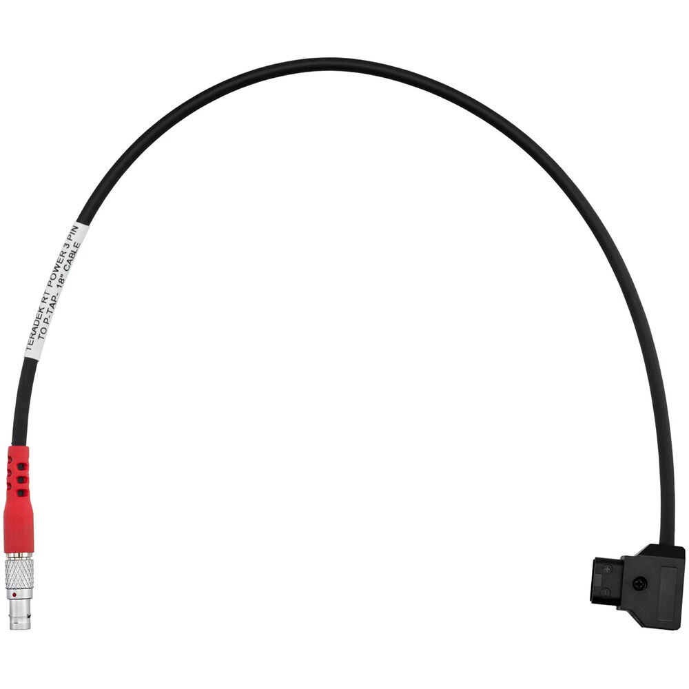 Teradek 3-Pin to D-Tap Power Cable for MDR.S Receiver 11-1490
Teradek 3-Pin to D-Tap Power Cable for MDR.S Receiver 11-1490