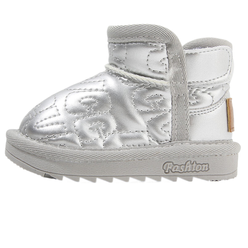 Теплые противоскользящие высокие кроссовки для малышей MAIBUXIONG, серебряный
Теплые противоскользящие высокие кроссовки для малышей MAIBUXIONG, серебряный