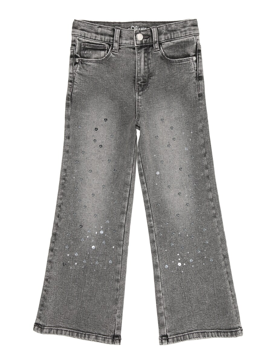 Джинсы с широкими штанинами s.Oliver, серый
Джинсы с широкими штанинами s.Oliver, серый