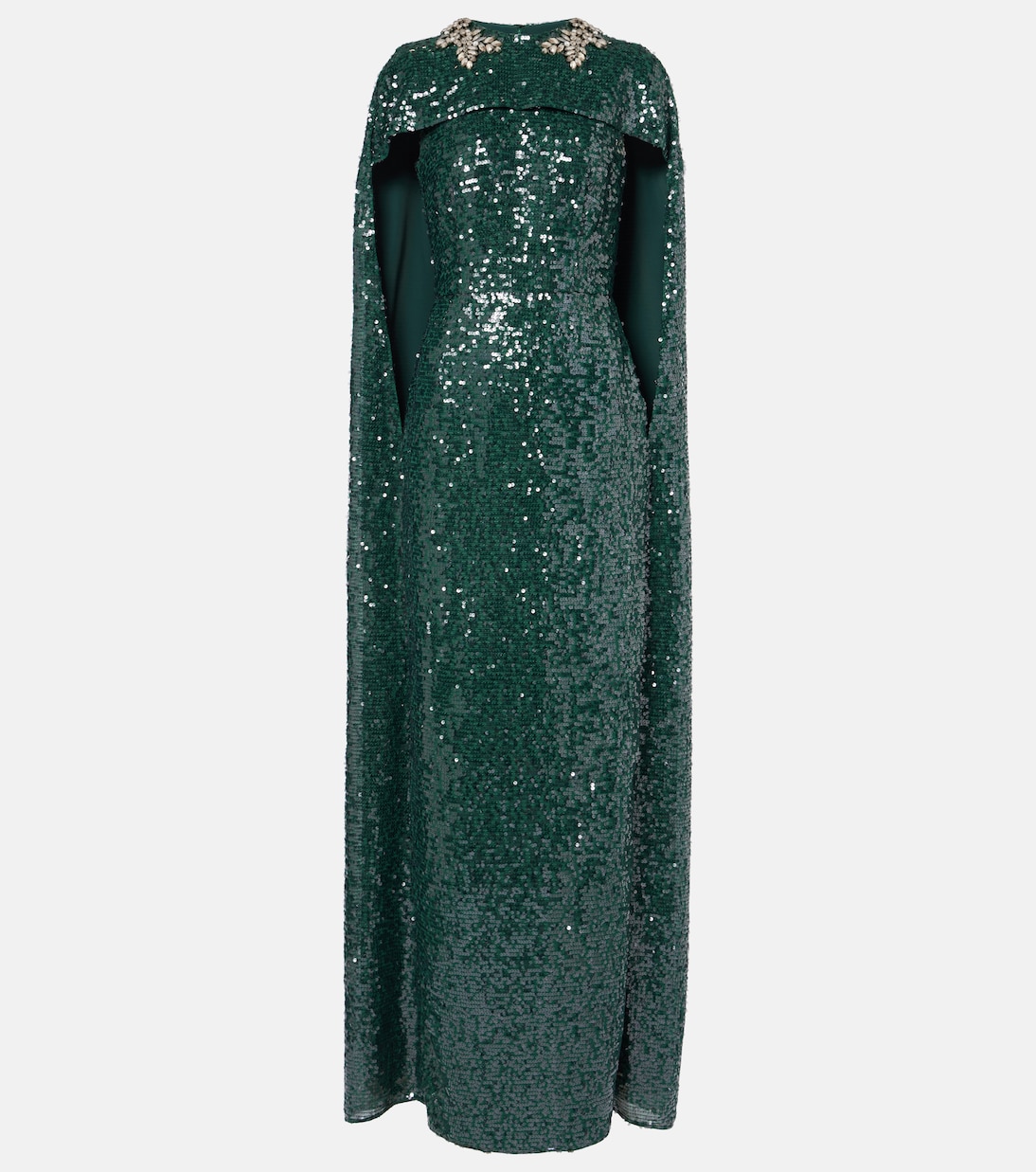 Платье с накидкой из жоржета, расшитое пайетками Erdem, Dark Green
Платье с накидкой из жоржета, расшитое пайетками Erdem, Dark Green