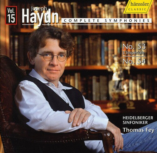 CD диск Haydn / Fey / Heidelberger Sinfoniker: Complete Symphonies - Symphonies 53 & 54 V.15
CD диск Haydn / Fey / Heidelberger Sinfoniker: Complete Symphonies - Symphonies 53 & 54 V.15
