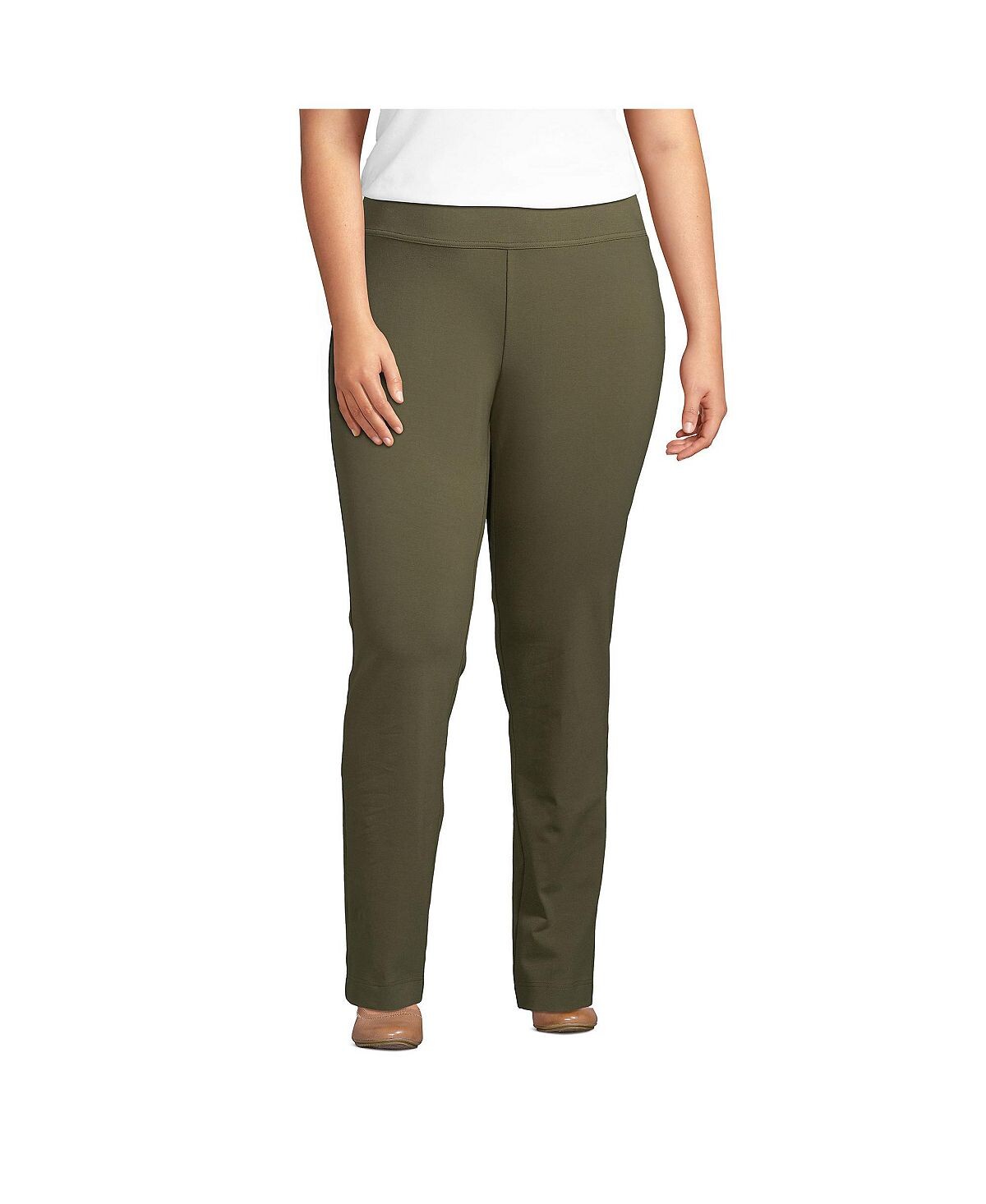 Женские брюки больших размеров со средней посадкой и эластичной резинкой на талии Lands' End
Женские брюки больших размеров со средней посадкой и эластичной резинкой на талии Lands' End