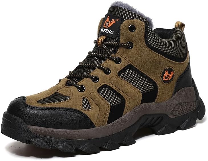 Зимние мужские ботинки, снежные ботинки, высокие походные кроссовки с меховой подкладкой, теплые утепленные кроссовки для холодной погоды и больших размеров Qacksv, коричневый
Зимние мужские ботинки, снежные ботинки, высокие походные кроссовки с меховой подкладкой, теплые утепленные кроссовки для холодной погоды и больших размеров Qacksv, коричневый