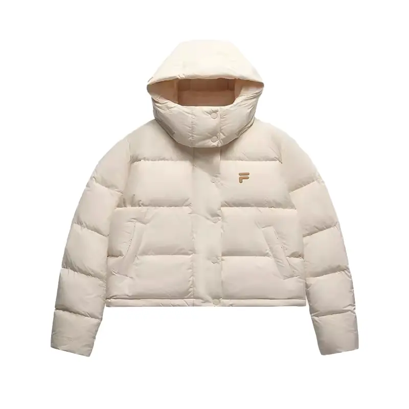 Куртка пуховая FOB женская пшенично-кремовая FILA FUSION 
Куртка пуховая FOB женская пшенично-кремовая FILA FUSION