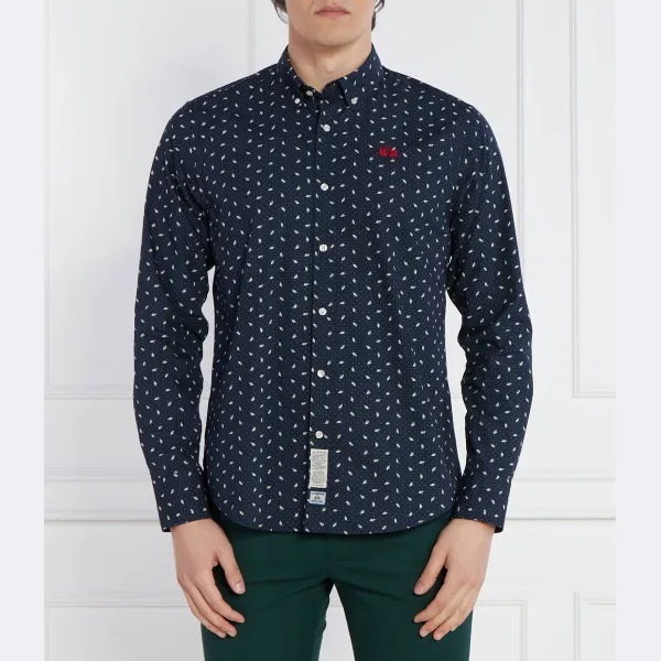 Рубашка стандартного кроя La Martina, синий
Рубашка стандартного кроя La Martina, синий